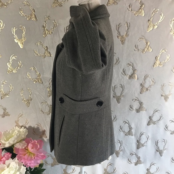 Calvin Klein Gray Coat Sz 6P (Z30) - Picture 5 of 8